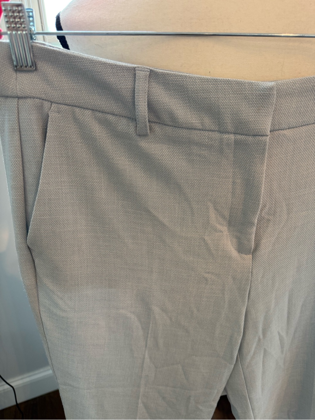 Maison D’amelie Light Blue Tailored Trousers Bnwt Size 10